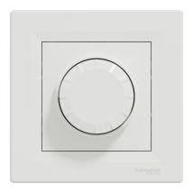 Variateur de lumière Asfora rotatif blanc - SCHNEIDER ELECTRIC