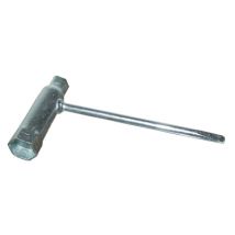 Clé à bougie longue 13/19 mm embout tournevis plat TECHNI-POWER