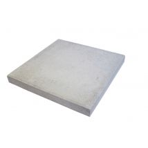 Dalle extérieure béton lisse Provence 50 x 50 x 5 cm gris ventoux - FABEMI