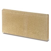Bordure de jardin droite béton paille 50 x 19 x 5 cm FABEMI