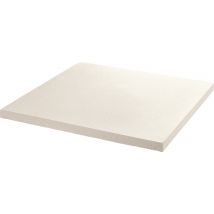 Dalle de terrasse piscine Océane Blanche Lubéron 50 x 50 x 2,5 cm - FABEMI