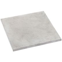 Dalle Nashira Ardèche ton gris 60 x 60 x 3 cm NF - FABEMI