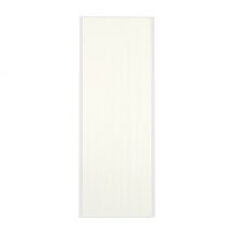 Porte de placard Blanc Nacré Structuré Profil blanc H 248,5 x L 62,2 cm YNGENIO