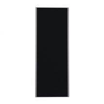 Porte de placard Noir Profil gris H 248,5 x L 62,2 cm YNGENIO