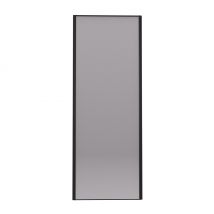 Porte de placard Miroir Profil noir H 248,5 x L 62,2 cm YNGENIO