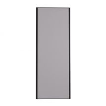 Porte de placard Gris Profil noir H 248,5 x L 92,2 cm YNGENIO