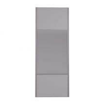 Porte de placard Miroir et Gris Profil gris H 248,5 x L 92,2 cm YNGENIO