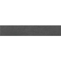 Plinthe carrelage sol intérieur anthracite noir Rodano 7 x 45 cm CERAM INDUSTRIE