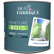 Peinture spéciale bois bleu lavande satin 500 ml LA FABRIQUE