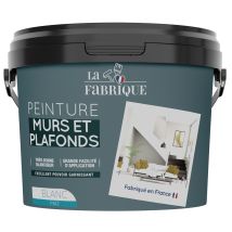 Peinture murs et plafonds blanc mat 10 l LA FABRIQUE