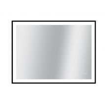 Miroir LED rectangulaire 75 X 100 cm Swann Black 2 MP GLASS