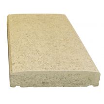 Couvre-mur plat 25 x 50 x 5,5 cm ton pierre GGI