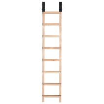 Extension échelle plate de toit en bois HAILO Safety Roof 1 x 2 m HAILO
