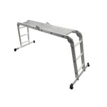 Echelle articulée avec plateforme Selecta HAILO