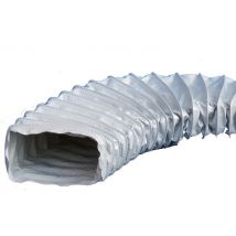 Gaine en pvc rectangulaire 127/135x70 mm 6 mètres pour VMC AUTOGYRE