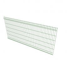 Panneau de grillage rigide Giga 200 2,50m x 1,23 m vert CLOTEX