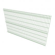 Panneau de grillage rigide Giga 200 2,50m x 1,53 m vert CLOTEX