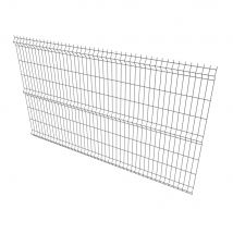 Panneau de grillage rigide Giga 200 2,50m x 1,53 m gris CLOTEX