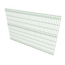 Panneau de grillage rigide Giga 200 2,50m x 1,73 m vert CLOTEX