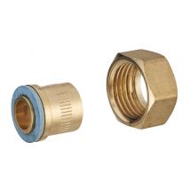 Raccord à souder femelle G1/2 diam 14 pour gaz naturel HOME-GAZ