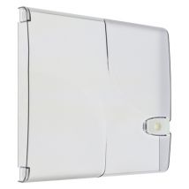 Porte transparente pour tableau électrique 1 rangée SIEMENS