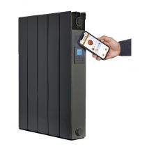 Radiateur à inertie sèche Volupta Gris 2000W UNIV'R CHAUFFAGE