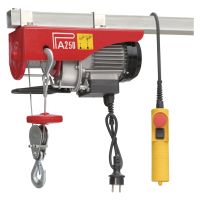 Palan électrique pour charge maximum de 125 à 250 kg - JP OUTILLAGE