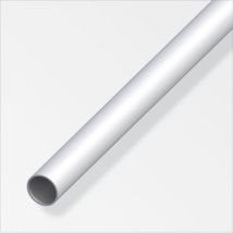 Tube rond aluminium argent 12 x 1 mm 1 m ALFER
