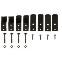 Kit d'accessoires pour barre de sécurité carrée pour volets