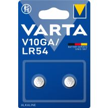 Piles alcalines V10GA (LR54) par 2 - VARTA