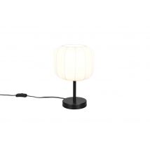 Lampe à poser E27 Madeline noir et blanc 10W - CASALUM