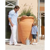 Récupérateur d'eau de pluie - Amphore Antik - 360 litres terracotta GRAF