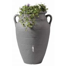 Récupérateur d'eau de pluie - Amhore Antik - 600 litres gris granit - GRAF