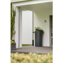 Récupérateur d'eau de pluie - Réservoir Nordic 2 en 1 - 300 litres gris anthracite - GRAF