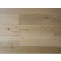 Parquet chêne brut choix rustique à lames variables 20 x 180 mm
