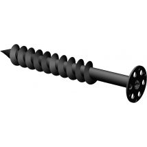Chevilles a visser noires 130 mm pour panneau à carreler par 10 unités LUX ELEMENT