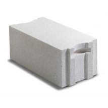 Béton cellulaire 62.5 x 25 x Ep 20 cm avec poignées