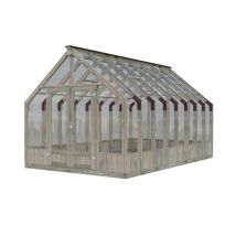 Serre Emilia Gris 13,8 m2 Autoclave Livraison à domicile incluse