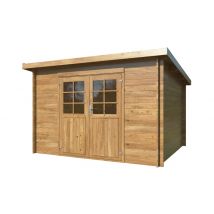 Abri de jardin bois Lola1 Autoclave 8,1m2 PALMAKO