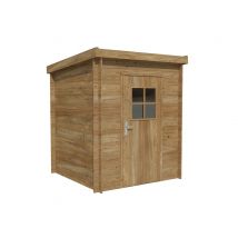 Abri de jardin bois Zoé1 Autoclave 2,4m2 PALMAKO
