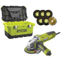 Meuleuse d'angle diamètre 125 mm 1010 W RAG1010-125TA6 RYOBI