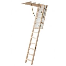Escalier escamotable isolé ECOWOOD 140 x 70 cm SOGEM