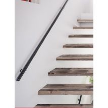 Rampe Pure Black RAL9005 2 mètres SOGEM