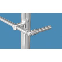 Jonctions articulées aluminium pour lisses Rondo par 4 SOGEM