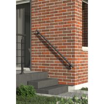 Main courante - Aluminium thermolaqué RAL 9005 - L 2,00 m - SOGEM