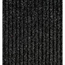 Moquette anthracite aiguilletée à velours côtelé ALICANTE largeur 2 m vendue au m² BFS EUROPE