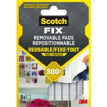 Pastilles double face gris par 36 SCOTCH