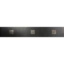 Listel mural intérieur noir PASTELLO EPTA 3 x 20 cm à la pièce ELYSSA TRADING