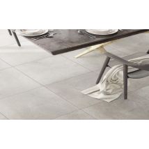 Carrelage sol intérieur gris DREAM ép 8 mm 60 x 60 cm rectifié paquet de 1,42 m² ELYSSA TRADING