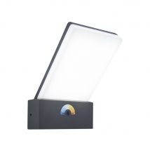 Applique extérieur LED Pano gris IP54 1300 lumens blanc variable CCT - COREP